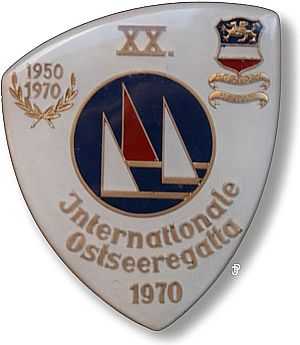 Plakette Ostseeregatta 1970