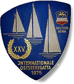 Plakette Ostseeregatta 1975