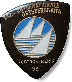 Plakette Ostseeregatta 1981