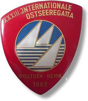 Plakette Ostseeregatta 1983