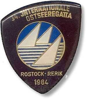 Plakette Ostseeregatta 1984