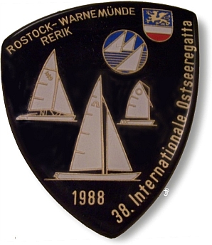 Plakette Ostseeregatta 1988