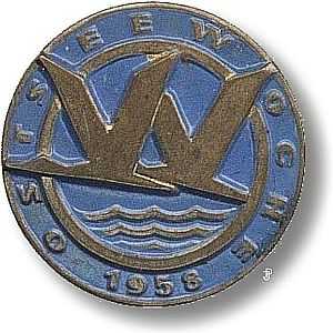 Anstecknadel Ostseewoche Pin 1958