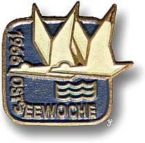 Anstecknadel Ostseewoche Pin 1966