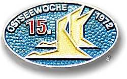 Anstecknadel Ostseewoche Pin 1972
