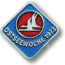 Anstecknadel Ostseewoche Pin 1973