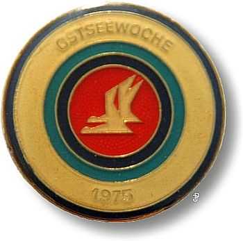 Anstecknadel Ostseewoche Pin 1975