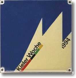 sailing badge Kieler Woche Plakette 1994