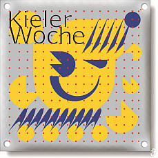 sailing badge Kieler Woche Plakette 2021