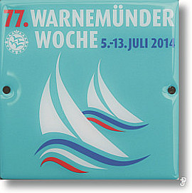 Plakette Ostseeregatta 1989